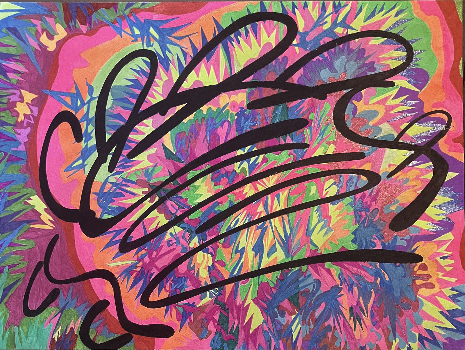 Abstract Drawing By Colin Gabriel